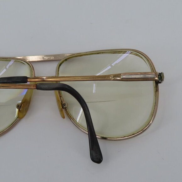 VTG Marcolin Marchon 900-F9 Gold Silver Metal Eyeglasses Glasses Frames Italy - Picture 8 of 16